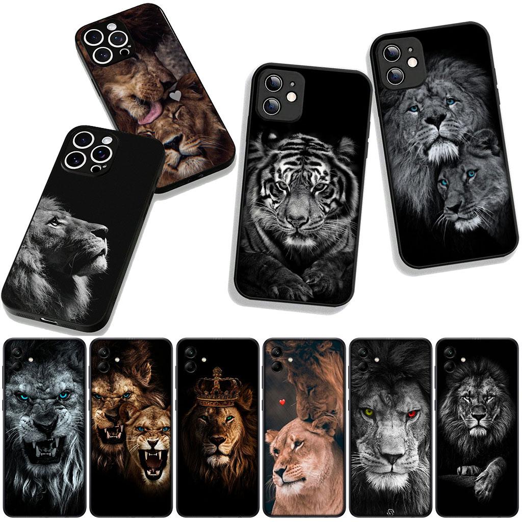 Cover for Motorola Moto G04 G13 G14 G22 G23 G20 G32 G34 G35 G64 G82 G84 G53 G60 G72 E14 E15 E13 Coque Phone Case Lion Art