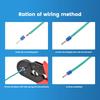 1200pcs Wire Ferrules Connectors Terminals Kit with Plier Insulated AWG 22-7 Wire Terminals Crimping Connectors Wire End Ferrule