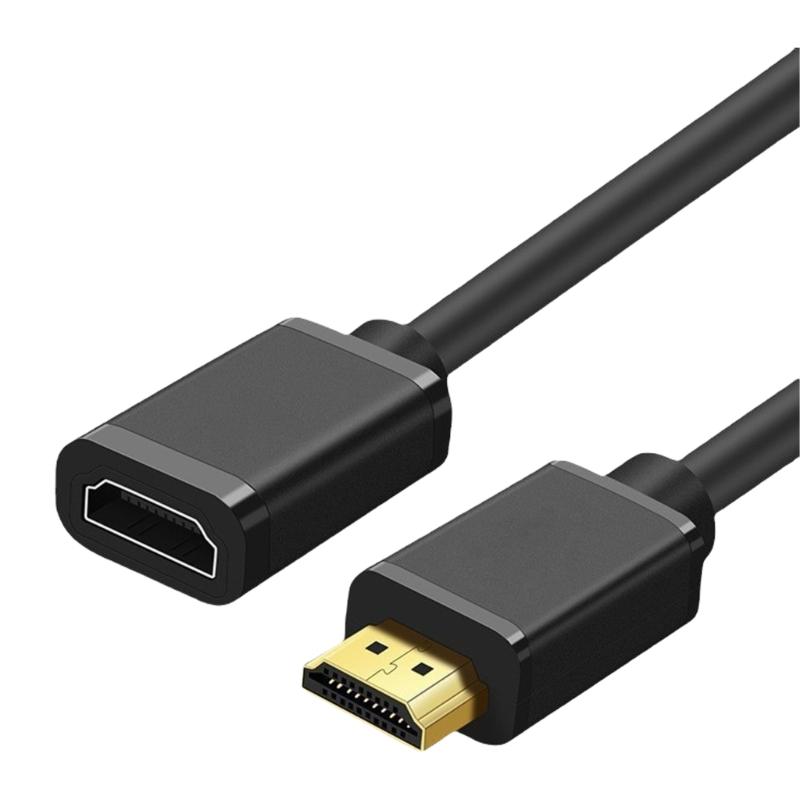 Кабель-удлинитель HDMI 4K HDTV, адаптер "папа-мама", совместимый с 2K 1080P, для HDTV, ноутбука и других устройств