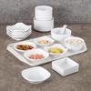 Commercial Melamine School Cafeteria Meal Tray Set