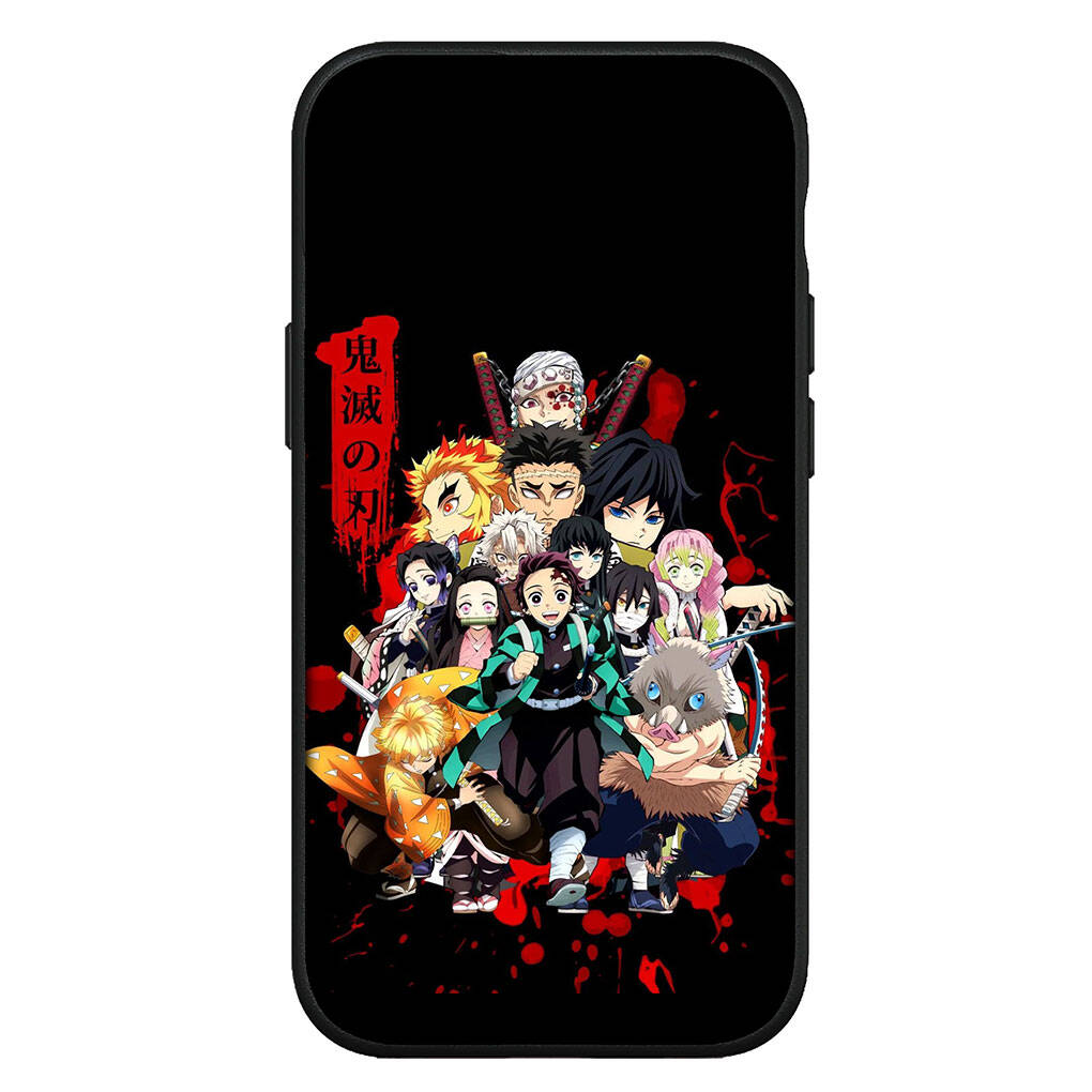Чехол для iPhone 17 16 15 Xiaomi Poco Redmi Note 14 13 12 11 Pro Max Samsung Galaxy S25 S24 OPPO Huawei Клинок, рассекающий демонов Аниме Нэдзуко Тандзиро Чехол для телефона