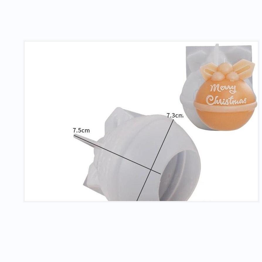 3D Christmas Snowman Elk Deer Silicone Candle Mold DIY Handmade Aromatherapy Gypsum Resin Crafts Making Home Xmas Decoration