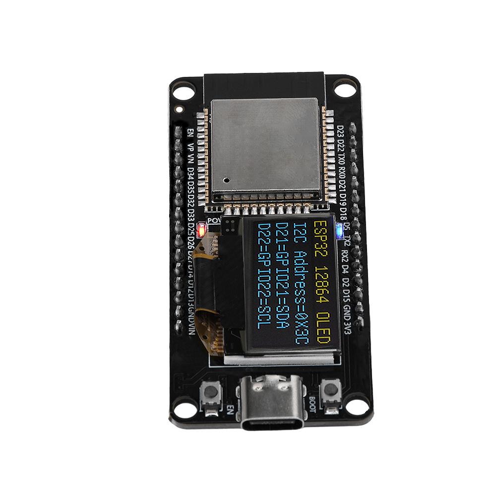 ESP32 ESP-32D WIFI Development Board Module CH340C With 0.96 OLED Screen Yellow Blue Display 30Pin