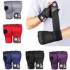 1 Pairs Boxing Hand Wraps Inner Half Finger Gel Boxing Gloves with Long Wrist Strap for Men Women Karate Equipment Protective Ge