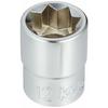 Koken 3/8" (9.5mm) Square Double Quad Socket, 12mm, 3415M-12