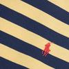 Polo Ralph Lauren SS22 Полосатая футболка с круглым вырезом и коротким рукавом Мужские футболки Желтые 710803479-013
