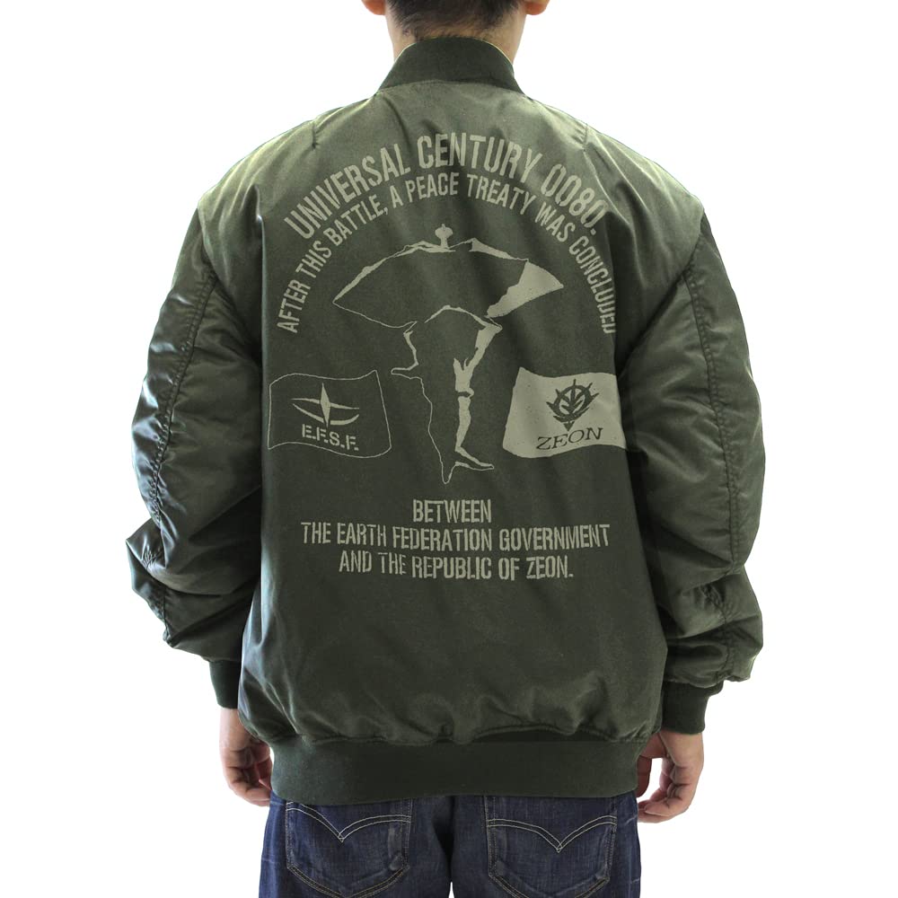 COSPA Mobile Suit Gundam A Baoa Qu MA-1 Jacket MOSS Medium