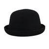 Модные женские шерстяные шляпы Fedora с круглой короной для дам, зимняя уличная шляпа Trilbies, повседневная осенняя вечерние шляпа унисекс для девочек