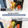 1 Pack Dishwasher Magnet Clean Dirty Sign, Kitchen Organizers and Storage Decor fridge magnet home decor stickers
