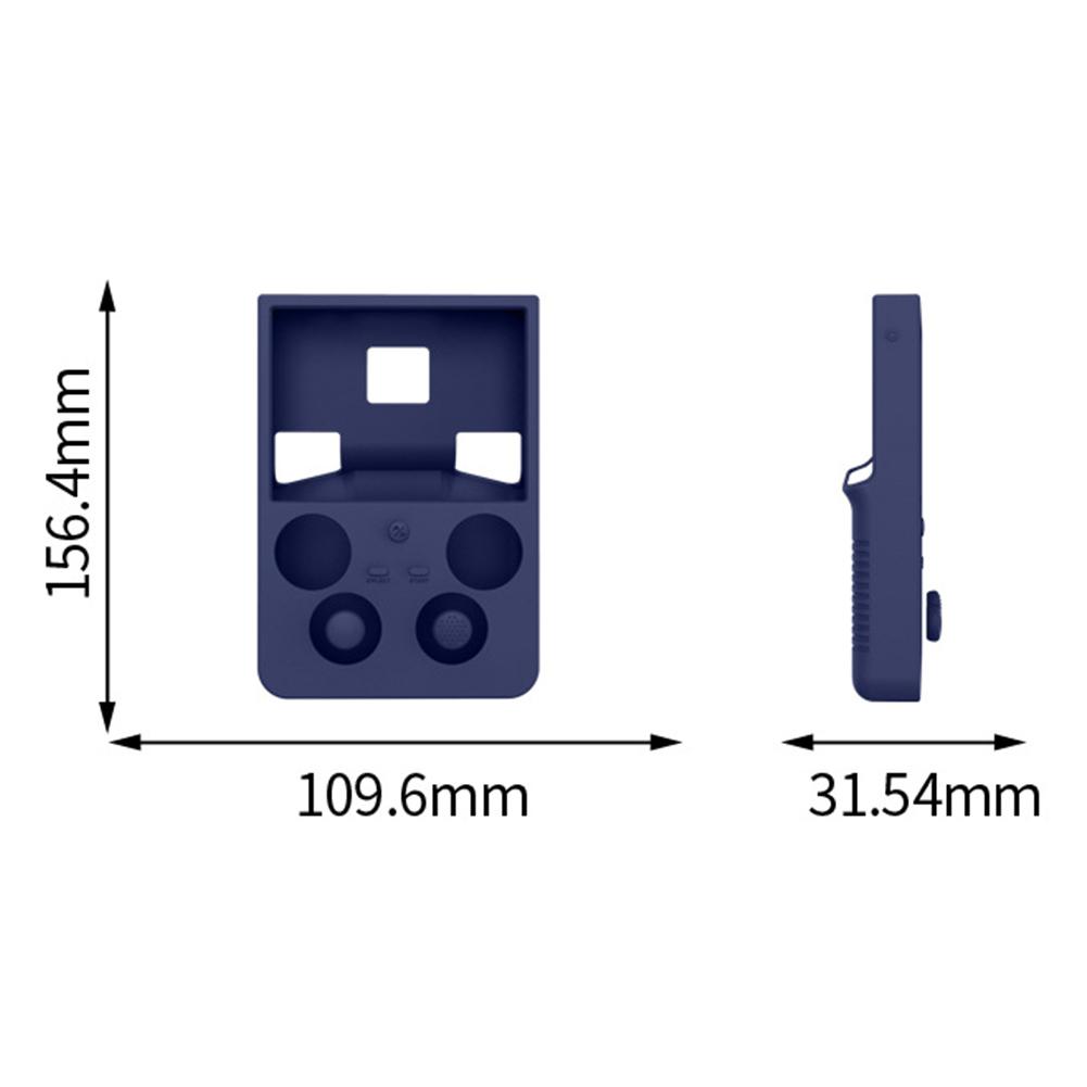 Retro Handheld Game Console Protective Case For ANBERNIC RG 477V Silicone Anti Scratch Bump Proof Game Console Protector