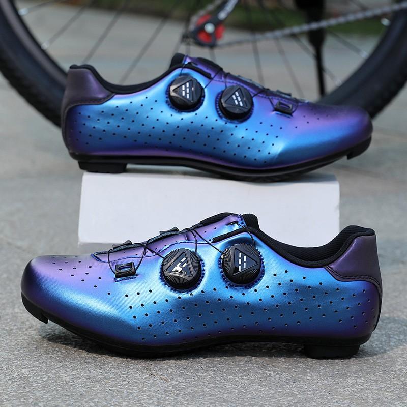Unisex Wide Fit Cycling Shoes Road Bike Mountain Indoor Trainer Non-Cleat Hard Sole Breathable Comfort