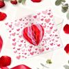3D pop-up открытка на День святого Валентина для уникального празднования вечеринки. Ручная работа. Поздравительная открытка с конвертом. Элегантный подарок на день рождения.