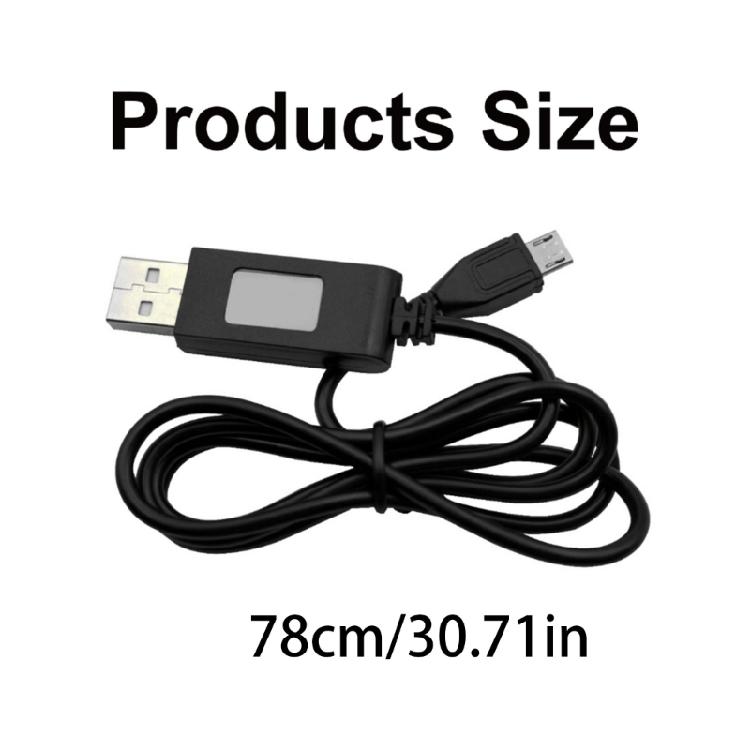 Универсальный зарядный кабель 3,5/5,5/USB 5-контактный для литиевых батарей 3,7 В с управлением зарядом и автоматическим отключением
