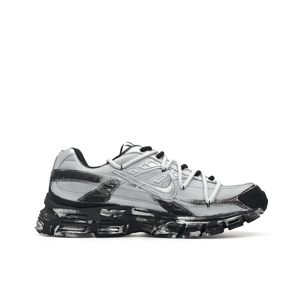 Nike Initiator Сетчатые Износостойкие Легкие Низкие Повседневные Беговые Кроссовки Унисекс Черный Серый Серебристый 394055-100(Team1406-BOX)