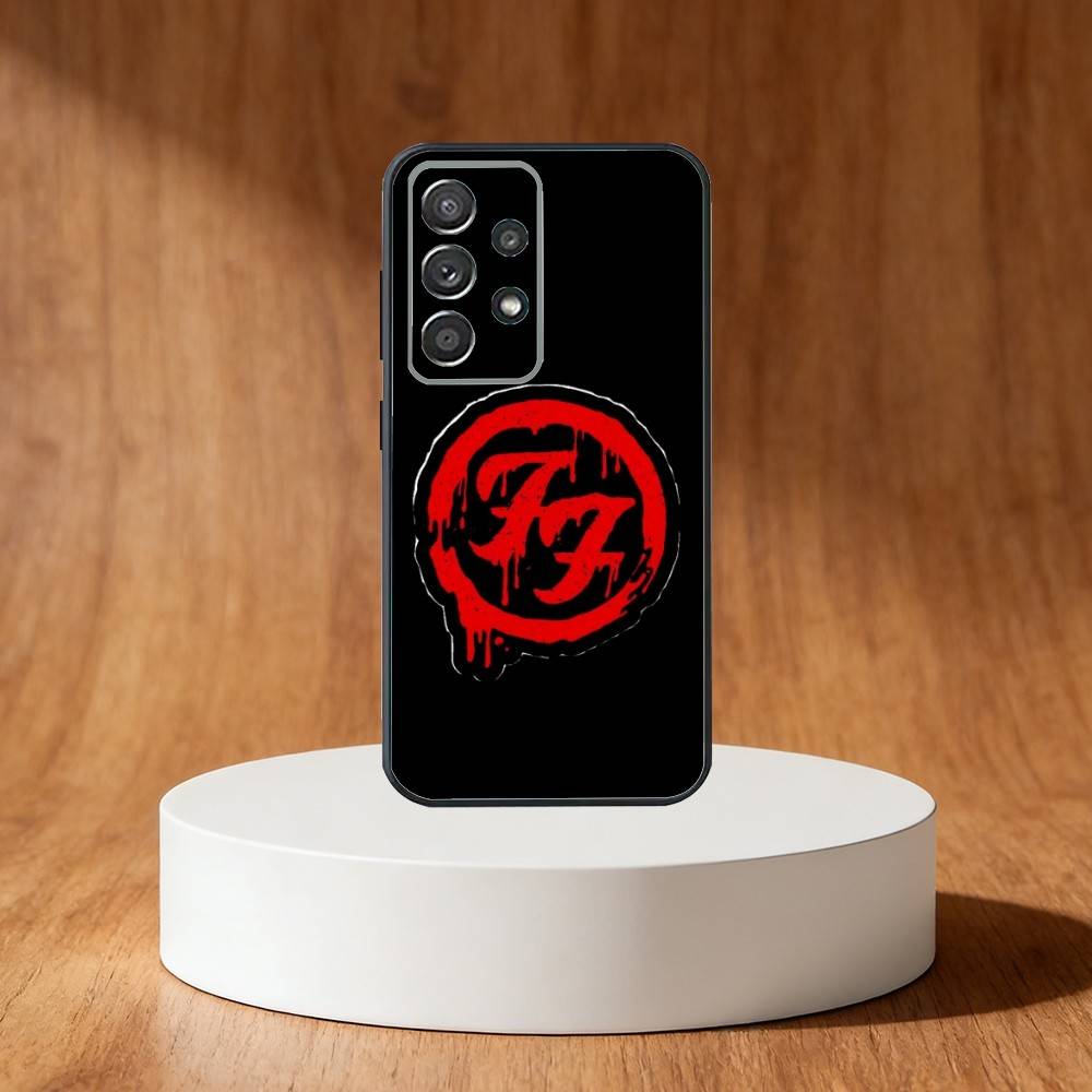 Foo F-Fighters band Phone Case For Samsung S25,S24,S21,S22,S23,S30,Ultra,S20,Plus,Fe,Note,10,9,5G Black Cover