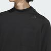 adidas Футболка Wz Rou Ls из мягкой кожи, спортивная, повседневная, с длинным рукавом, мужские топы, черного цвета JL9357