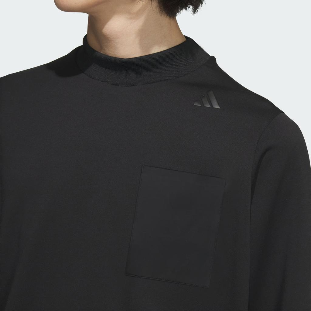 adidas Футболка Wz Rou Ls из мягкой кожи, спортивная, повседневная, с длинным рукавом, мужские топы, черного цвета JL9357