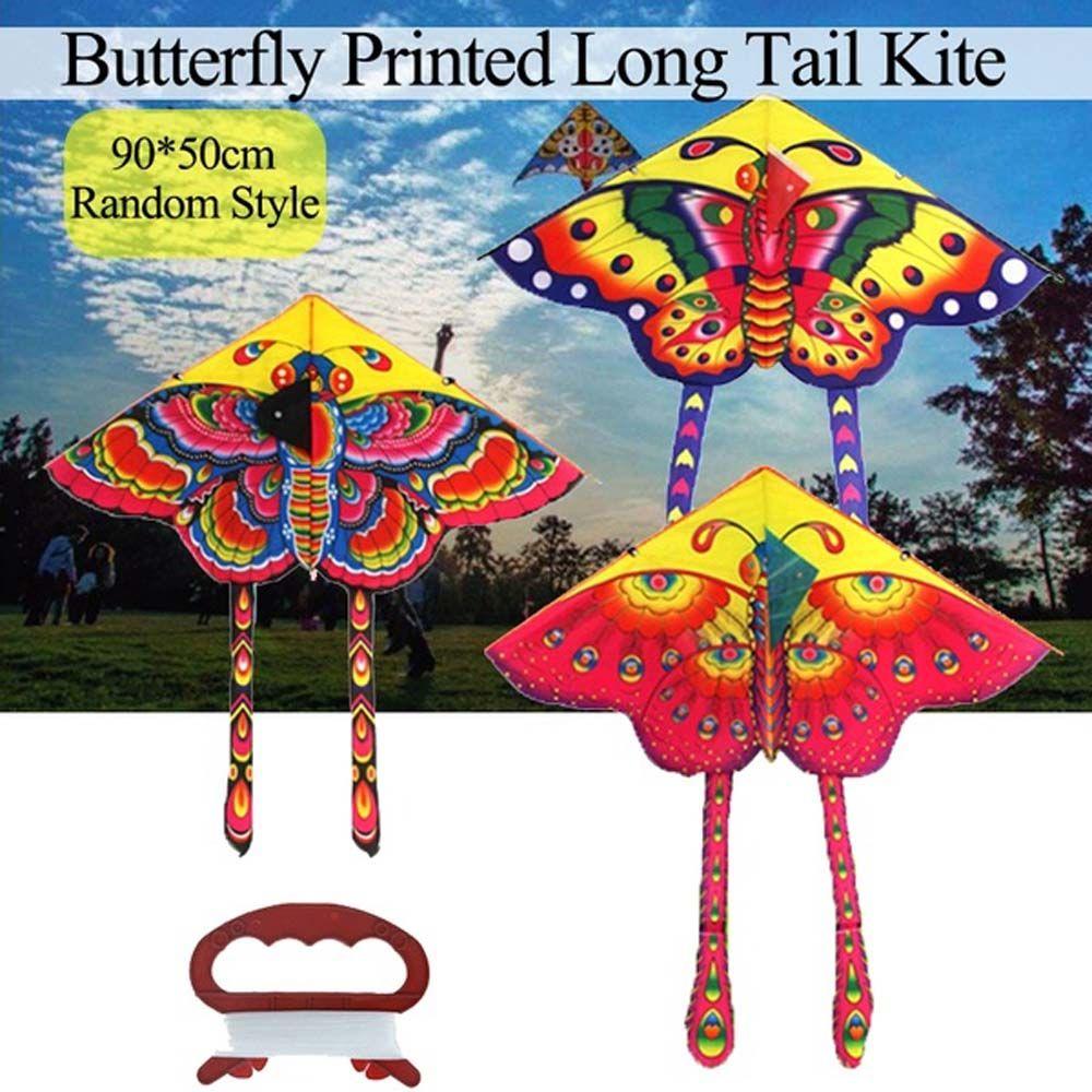 Flying Gadget Interactive Toys Long Tail Kite Flying Bird Kite Butterfly Kite Kids Toys Flying Toys