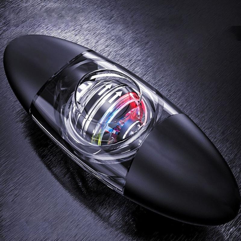 Кистевой гироскопический мяч с цветной светодиодной подсветкой, тренажер для рук, усилитель, оборудование для тренировки запястья и предплечья