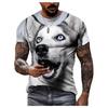 3D Casual Dog Print T Shirt Men Women Summer Animal Tee Man O Neck Short Sleeve Loose Tops Breathable Couples T Shirts