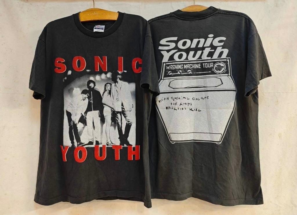 Vintage 1995 Sonic Youth Washing Machine Tour 90s Band Size L REPRINT Unisex T-Shirt