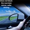 4 шт. универсальных автомобильных солнцезащитных козырька - черная сетка с защитой от ультрафиолета для передней и задней стороны, дышащие шторы для защиты от солнца и затенения автомобиля