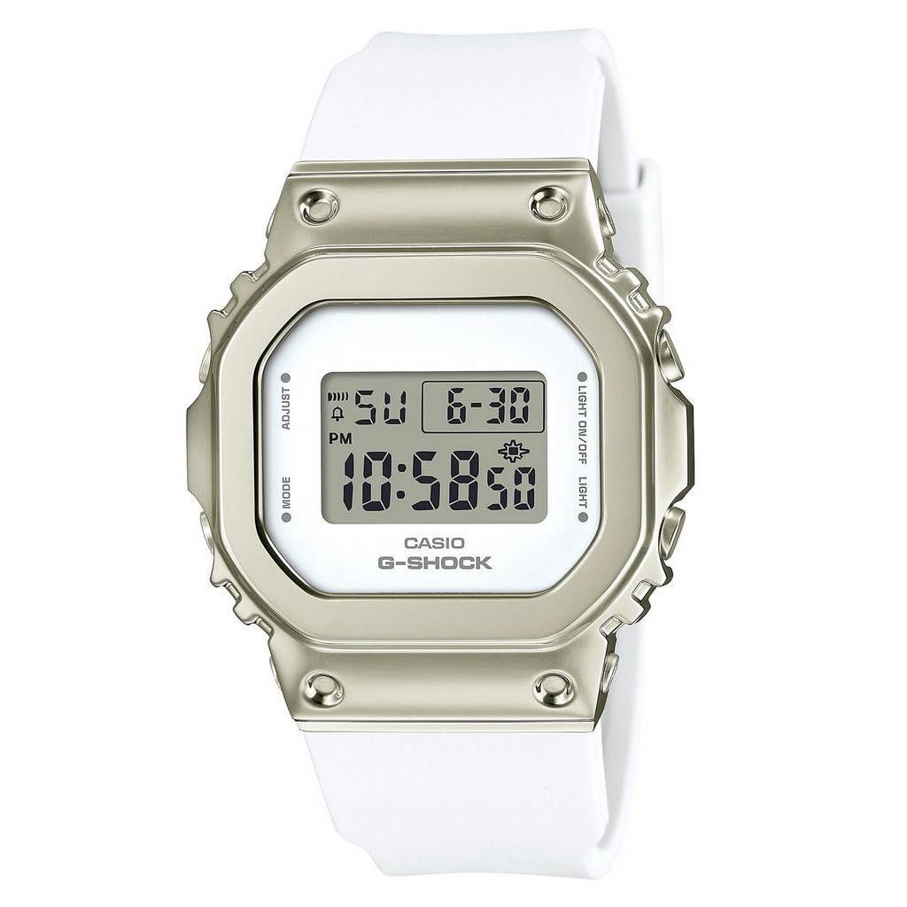 Casio Женские часы G-Shock Digital с полимерным ремешком GM-S5600G-7 GMS5600G-7 200M