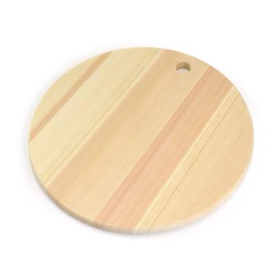 Доска разделочная круглая Tosa Ryu Shimanto Hinoki натуральный 30см HC-2400