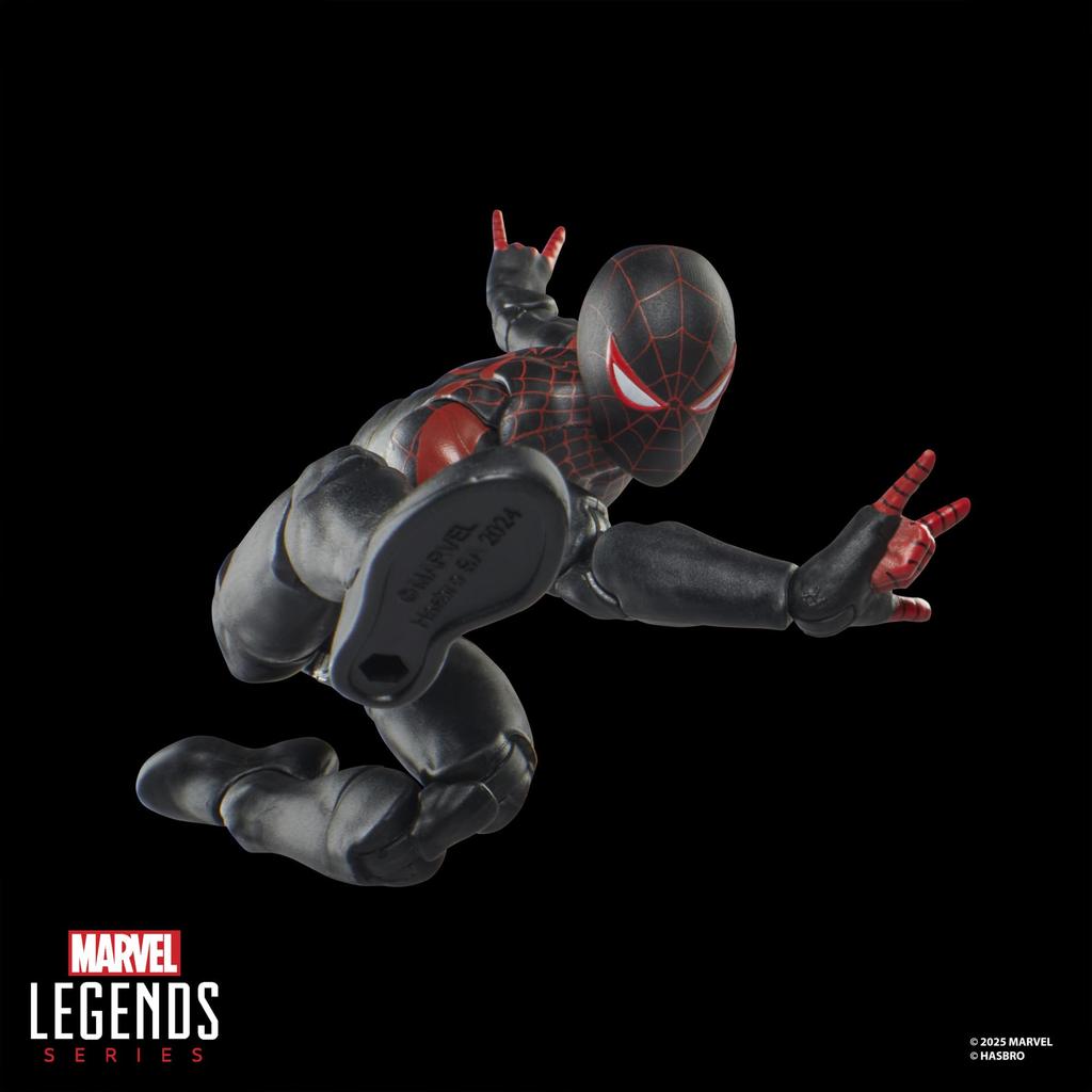 Hasbro Marvel Legends Series Ultimate Майлз Моралес, коллекционная 15-сантиметровая фигурка, воссоздающая комиксы о Человеке-пауке (с комиксом размером с персонажа