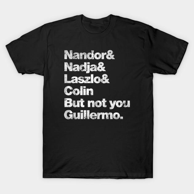 Asian Size Men Print T-shirt Not You Guillermo - Vintage Fresh Design No-Cut Heat Transfer Print Cotton Tshirt