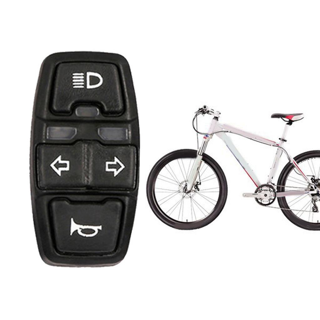 3 In 1 Electric Bike Scooter Lamps Horn Switches Motorcycles Head Light Turn Switches Signal Button for Scooter