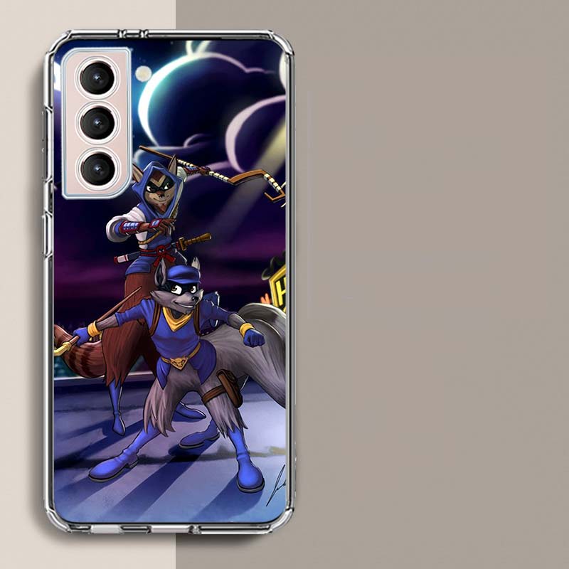 Чехол для телефона Game S-Sly C-Cooper для Samsung Galaxy S25 Edge S24 S23 FE S21 S20 S10 Plus S22 S26 Ultra Прозрачные чехлы TPU Capa