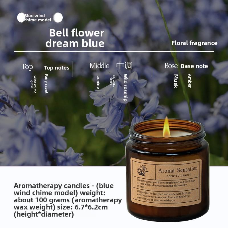 Scented Candles Provide A Long-lasting Aroma To Aid Sleep. Romantic Bedroom Light Essential Oil Scented Ornaments