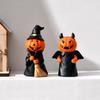 Halloween Fun Pumpkin Festival Party Home Desktop Atmosphere Decoration Ghost Witch Doll Festival Ghost Doll Mini Resin Ornament