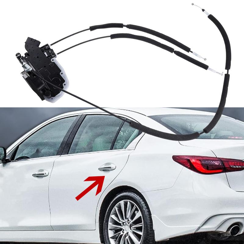 Door Lock Latch Actuator Front Rear Left Right for Infiniti Q50 Sedan 4-Door 2014- Left Hand Drive 80501-4HB0A