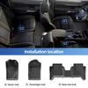 Для Ford Ranger 2025 2025 TPE 3D автомобильные коврики для ног накладки на пол комплект 3 шт./компл. всепогодные автомобильные аксессуары