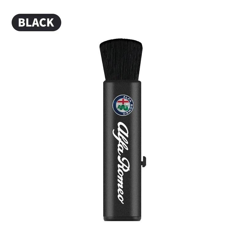 DGJLS1 Car Retractable Cleaning Brush Air Conditioner Computer Cleaning Brush For Alfa Romeo serpent Giulia 159 156 MITO Stelvio 147