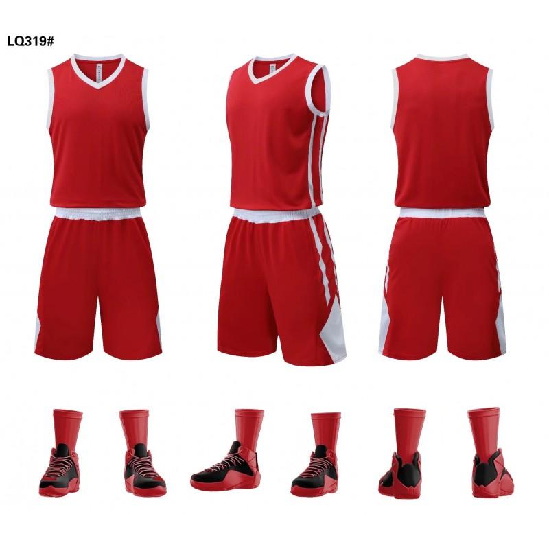 Kids Basketball Jersey Quick Dry Sports Uniform Training Camp Team Play