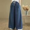 Navava Casual Thin Wide Banding Denim Pants Np367