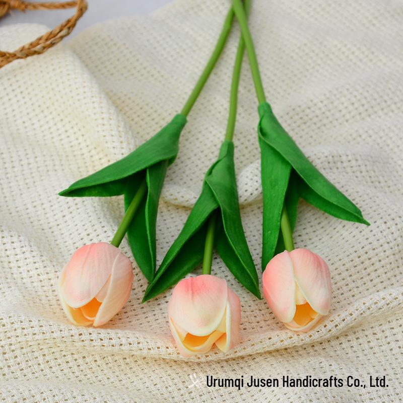 Искусственные тюльпаны для домашнего декора и свадебных букетов