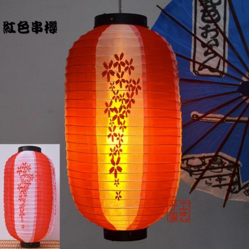 25x48cm Japanese Style Hanging Lanterns Waterproof Cloth Pub House Sushi Restaurant Decor Sign Home Festival Decoration Lantern