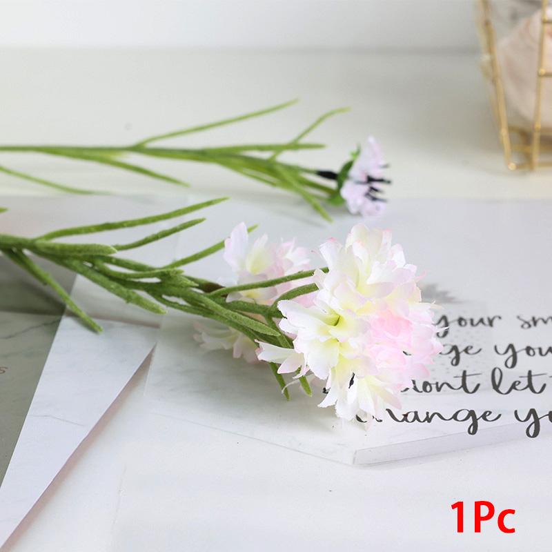 3 вилки/букет искусственный свадебный цветок шелковый цветок домашний василек украшение романтическая мода AVE