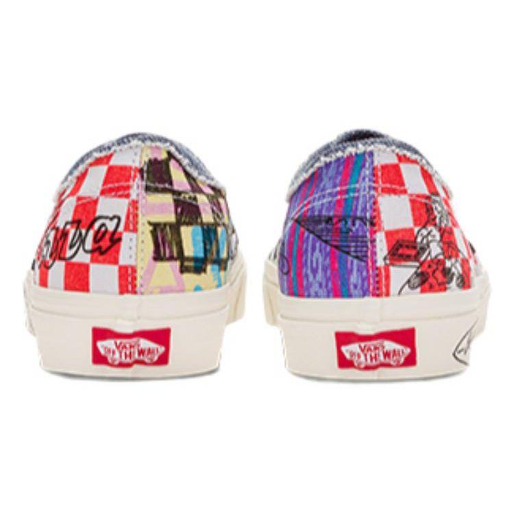 Кроссовки унисекс Stranger Things x Vans Authentic Surfer Boy Pizza Многоцветные Мульти Зефирный VN0A5JMPBO5