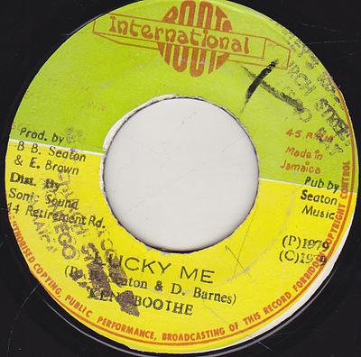 7-дюймовая пластинка KEN BOOTHE THE CONSCIOUS MINDS Lucky Me NONE Roots Internati 1979 Ямайка Регги Ска Даб Б/у