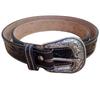 Genuine Leather Mens Leather Western Belt 48" Inch