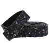 1 шт. 0,59 дюйма блестящая бусинная тесьма, длина 1 ярд, лента с rhinestone бусинами для поделок своими руками