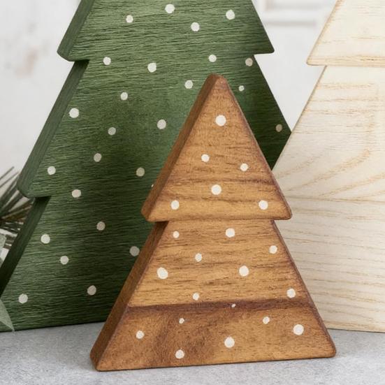 3 шт. Деревянные таблички в виде рождественской елки, настольный декор, деревенская отдельно стоящая деревянная табличка в виде рождественской елки для зимних праздников, украшение для каминной полки, стола, многоярусного подноса