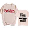 Japanese Anime Initial D EU Size T-Shirt Redsuns Cartoon Gothic Tops AE86 Funny Harajuku Manga Tshirt Men Graphic Tee Shirt Male