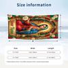 Virgin Mary Theme Beach Towel Personalized Custom Name & Text Soft Quick Dry Beach Towel for Swimming Travel