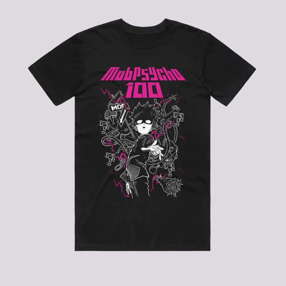 Anime Mob 100% T-Shirt Size S-5XL, Gift For Friends, For Kids